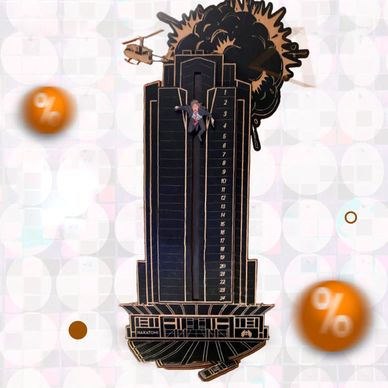 Lisslune | Advent Calendar Bomb Calendar made of wood