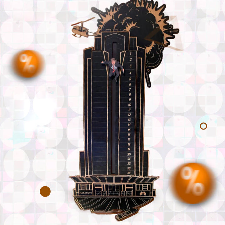 Lisslune | Advent Calendar Bomb Calendar made of wood