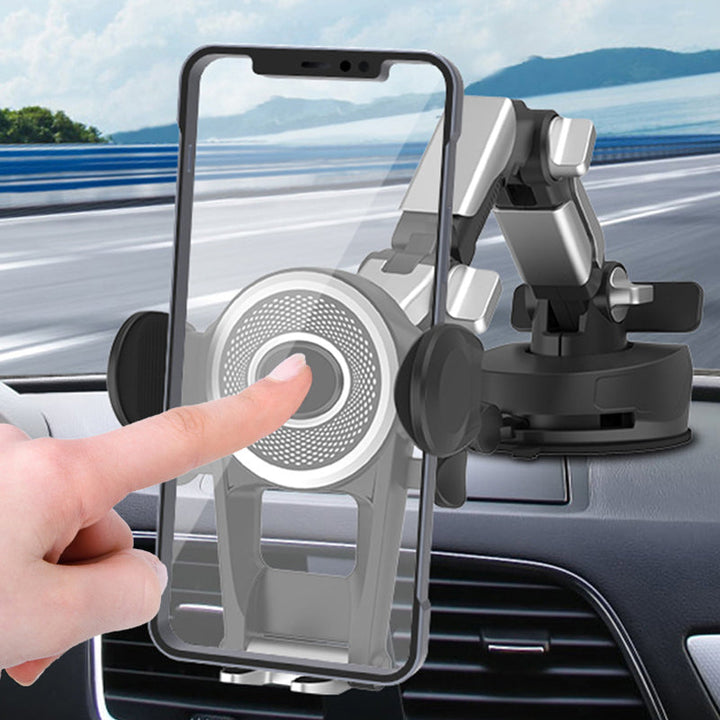 Lisslune | Middle console suction cup phone holder