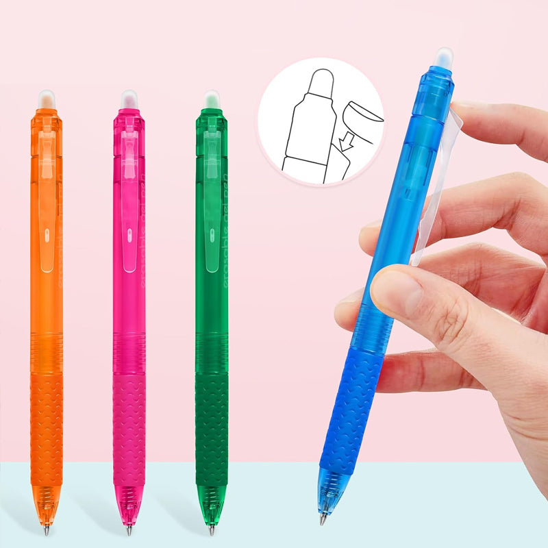 Lisslune | Multicolored erasable gel pens (12 pcs)