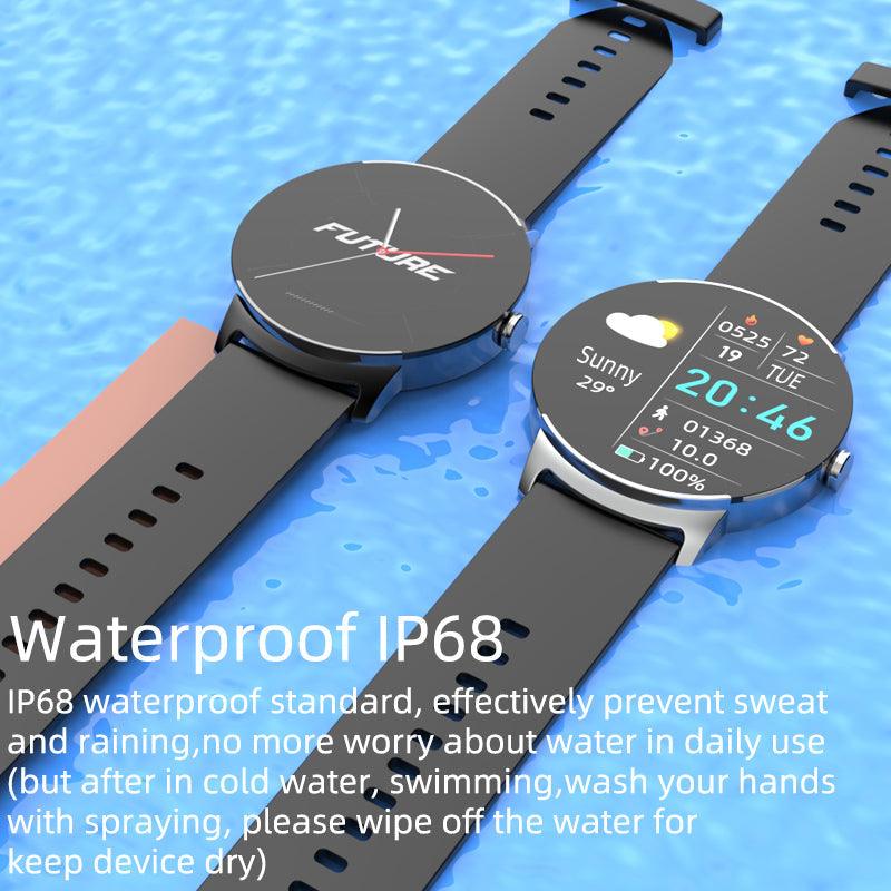 Lisslune | Built-in NFC System Health Fashion Smart Watch Heart Rate Monitoring Blood Pressure Blood Oxygen