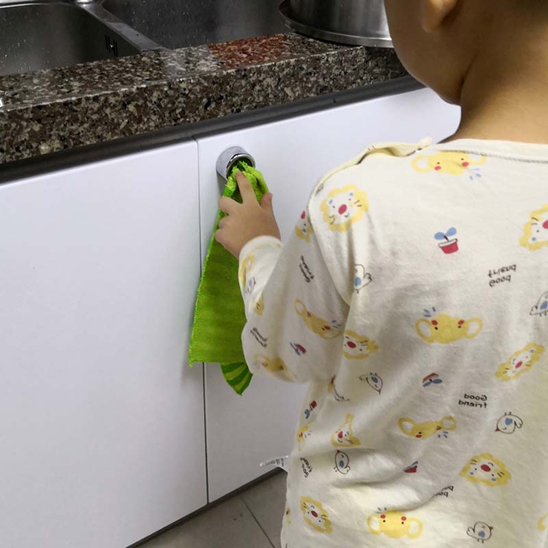 Lisslune | Round self-adhesive towel hooks for the kitchen