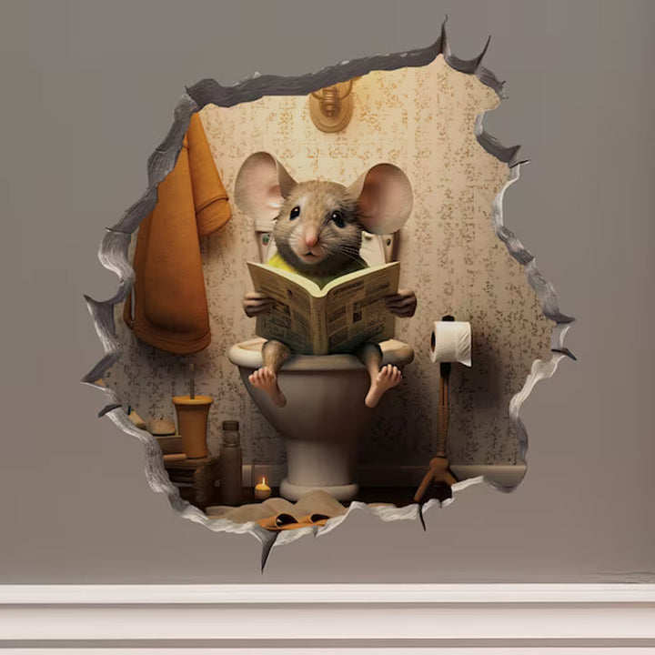 Lisslune | Wall Sticker Mouse Hole