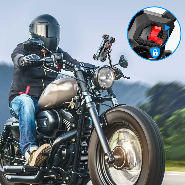 Lisslune | Universal Bike Phone Holder with 360° View