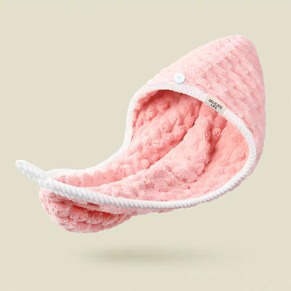 Lisslune | Hat made of coral fleece for dry hair