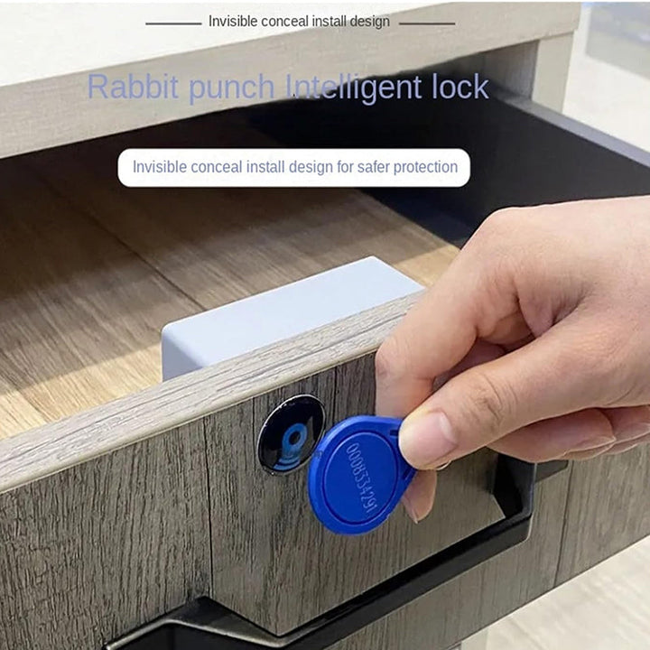 Lisslune | Electronic Cabinet Lock DIY for Wooden Drawer Cabinet