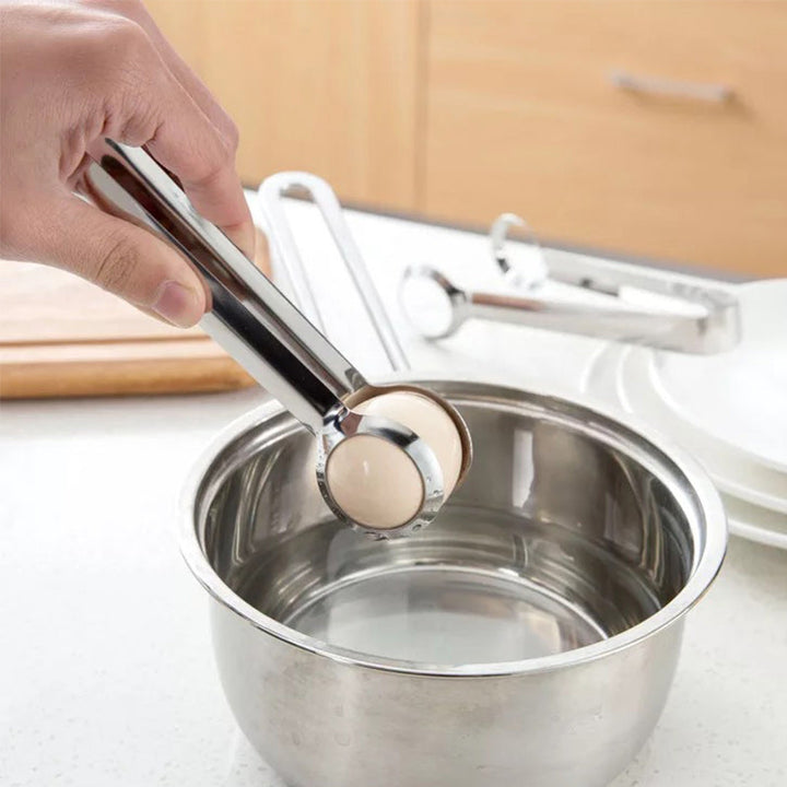 Lisslune | Stainless Steel Extended Egg Clip - Practical Kitchen Tool
