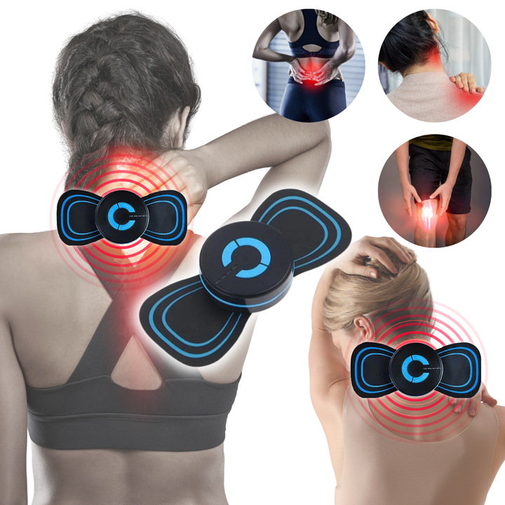 Lisslune | Deep Tissue Pulse Pro Massager with Heat Therapy for Muscle Relief and Relaxation at Home or Office