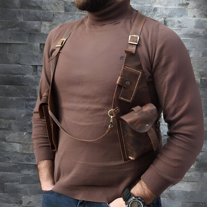 Lisslune | Medieval Steampunk Retro Shoulder Bag with Shoulder Strap