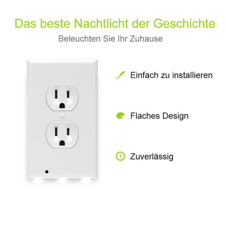 Lisslune | Outlet wall panel with LED night lights
