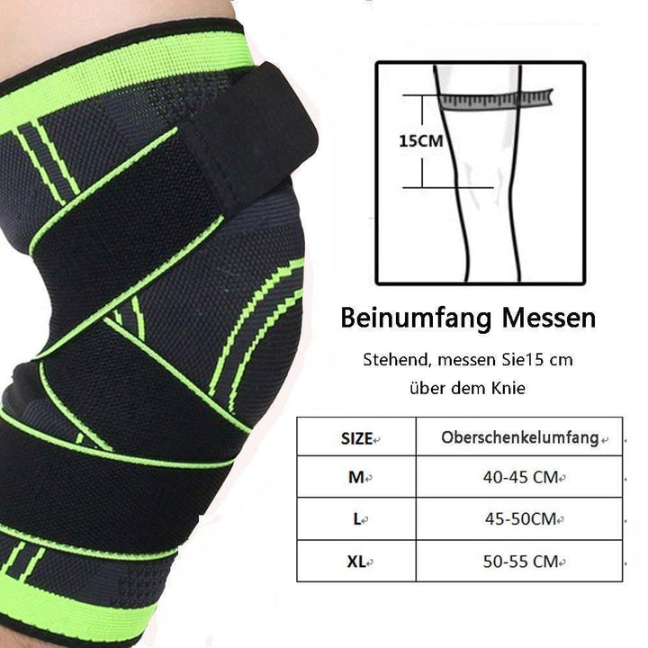 Lisslune | 3D Design Knee Support with Adjustable Breathable Knee Brace