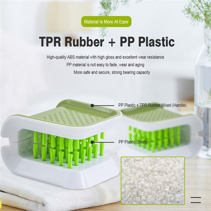 Lisslune | Double Sided Non-Slip Cleaning Brush