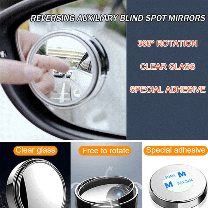 Lisslune | Reversing Auxiliary Blind Spot Mirror