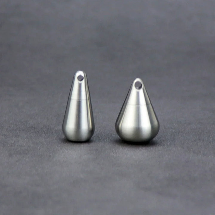 Lisslune | Titanium Droplet Mini Pill Box - Waterproof Travel Case
