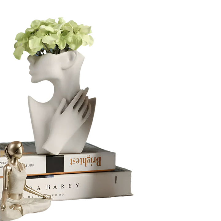 Lisslune | Facial Shape Ceramic Design Vase