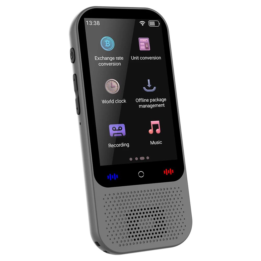 Lisslune | S80 Pro Portable Language Translator – 138 Language Voice Translation, 16 Offline Modes & ChatGPT Integration