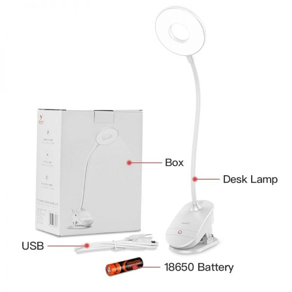 Lisslune | Wireless Bedside Clip-On Lamp