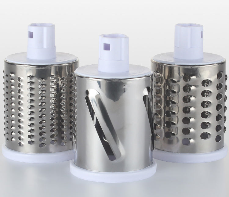 Lisslune | 3-in-1 Multifunctional Stainless Steel Rotary Slicer, For Vegetable, Cheese & More