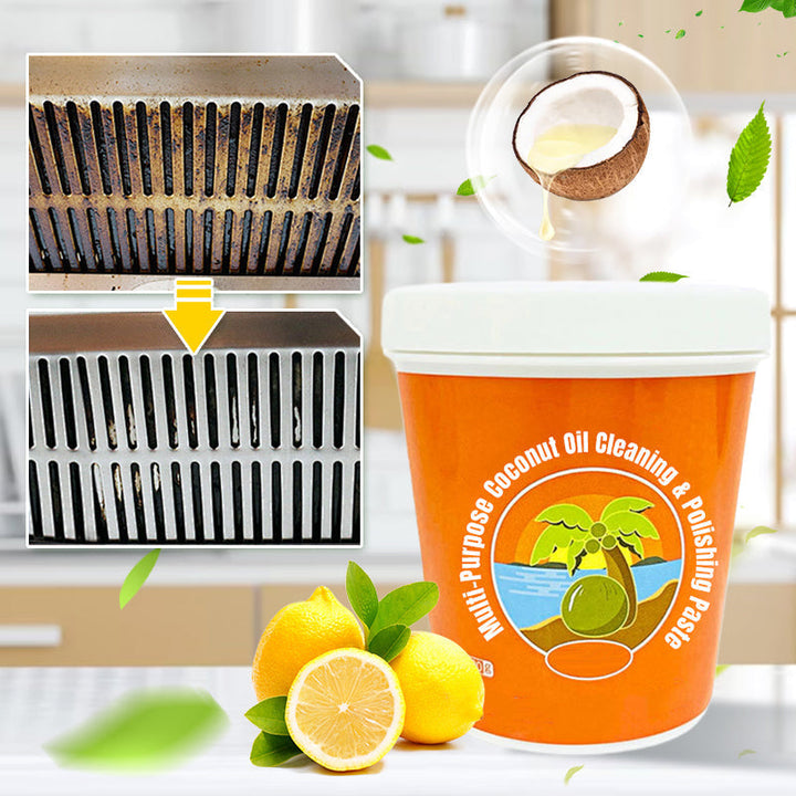 Lisslune | Versatile Coconut Oil Cleaning and Polishing Paste