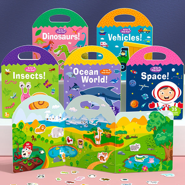 Lisslune | Portable Educational Jelly Book