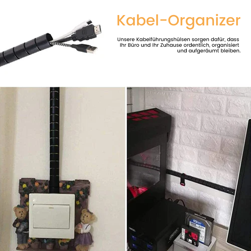 Lisslune | Anti-Bite-Cable-Ties for Cable-Organizer