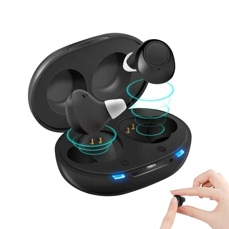 Lisslune | Rechargeable ITC Invisible Hearing Aid | Hidden Sound Amplifiers for Clear Hearing