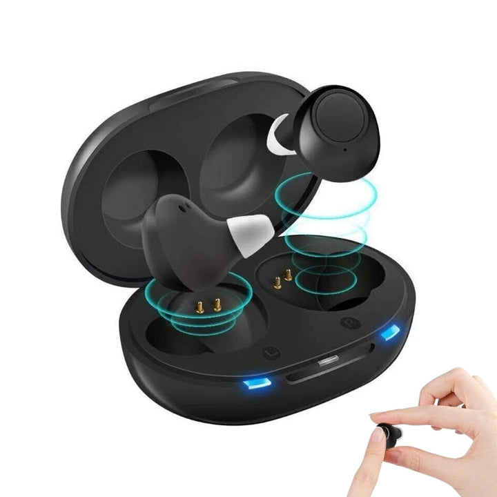 Lisslune | Rechargeable ITC Invisible Hearing Aid | Hidden Sound Amplifiers for Clear Hearing