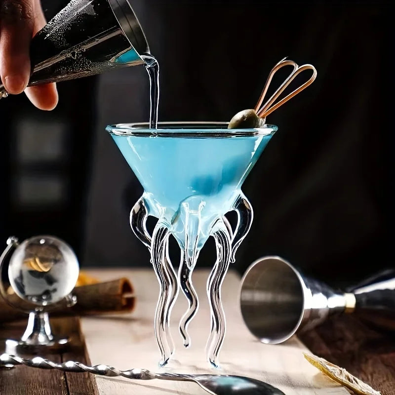 Lisslune | Unique, octopus-inspired cocktail glass