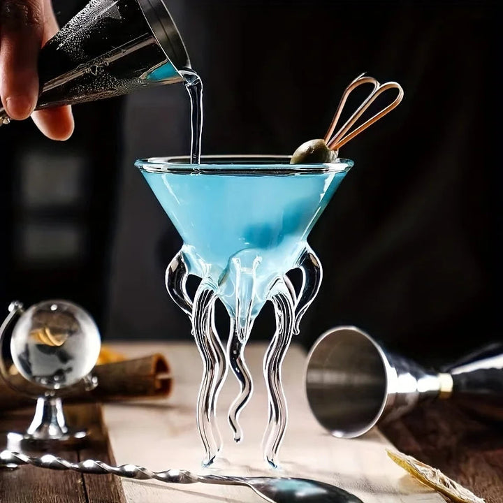 Lisslune | Unique, octopus-inspired cocktail glass