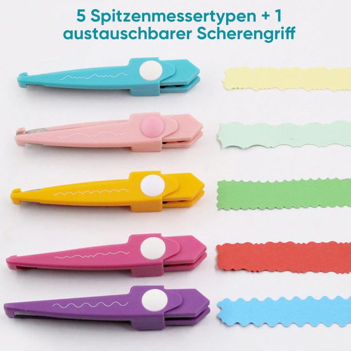 Lisslune | Decorative Paper Edge Cutting Set