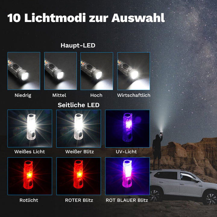 Lisslune | Mini flashlight with strong light