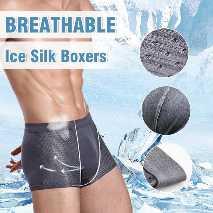 Lisslune | Men's Fashion New Ice Silk Model Underwear