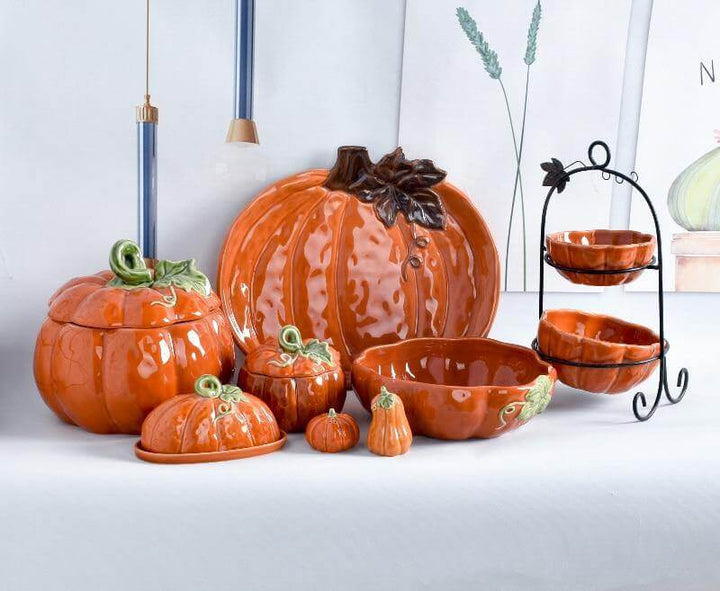 Lisslune | Pumpkin Ceramic Kitchen Mug Bowl