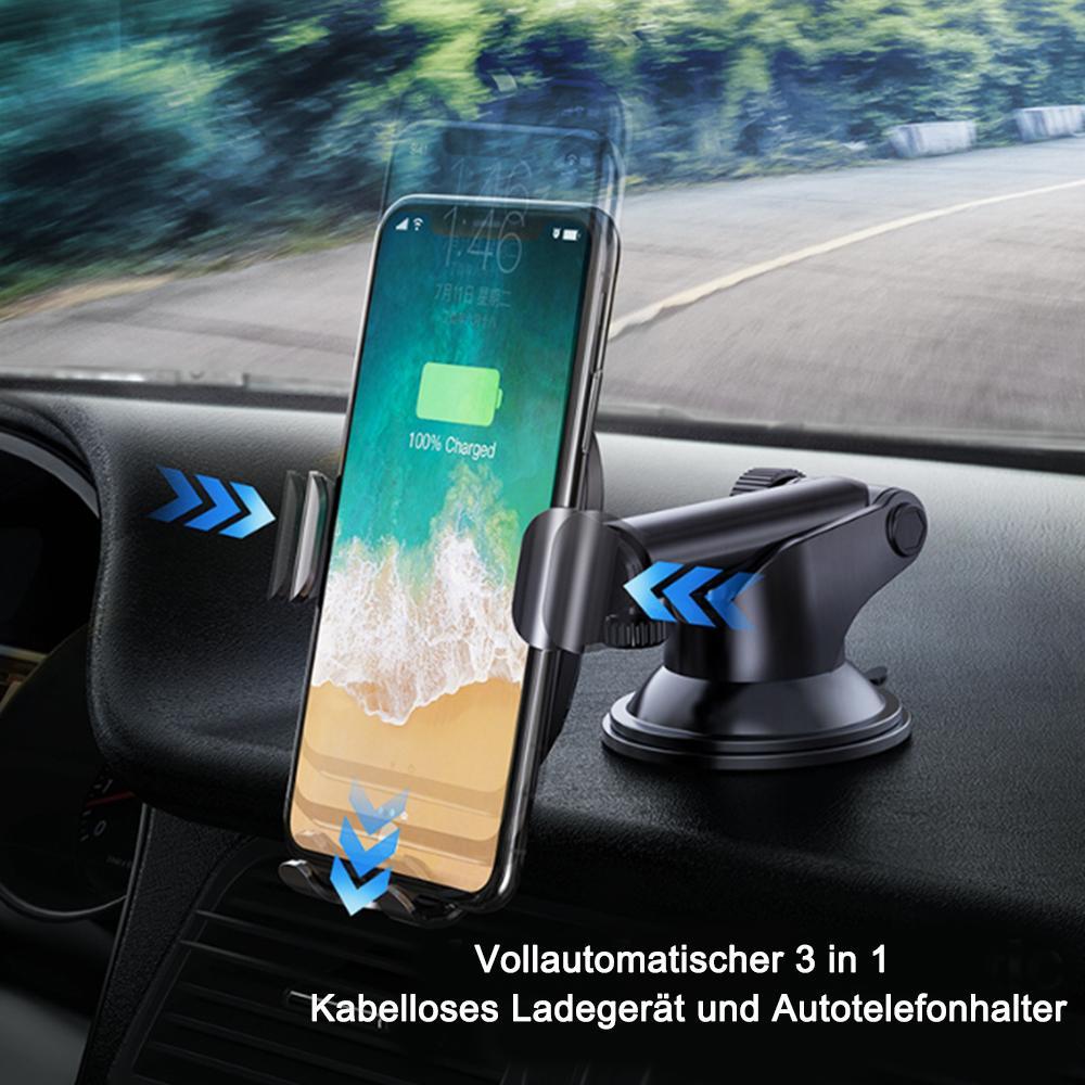 Lisslune | 3 in 1 Wireless Charger and Car Phone Holder