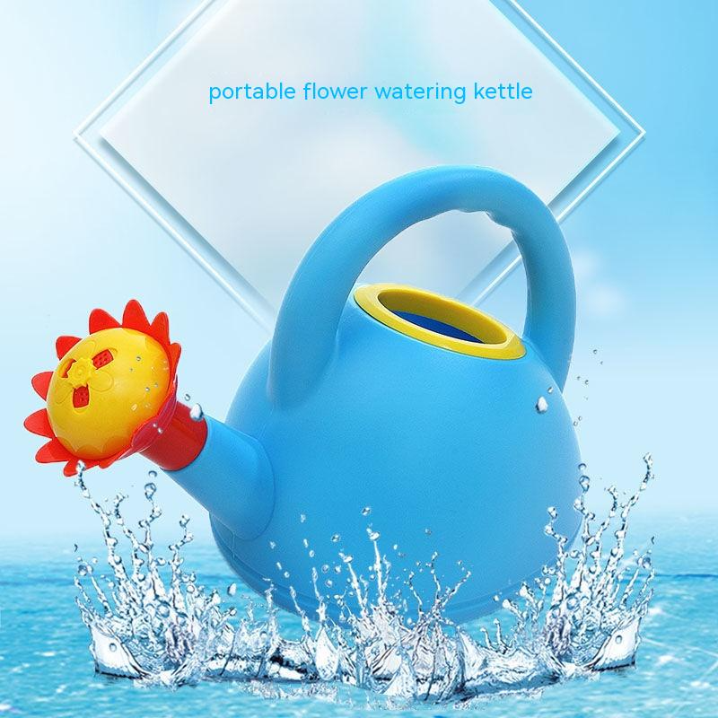 Lisslune | Children's watering can with flower mouth – Colorful plastic watering can for little gardeners