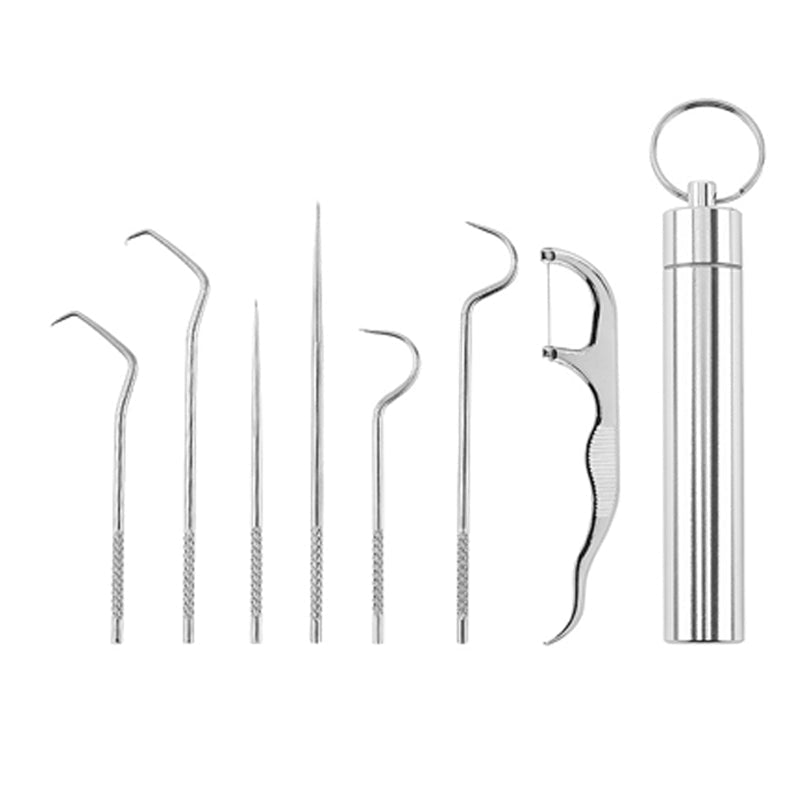 Lisslune | Toothpick Set made of Stainless Steel (7 pieces)