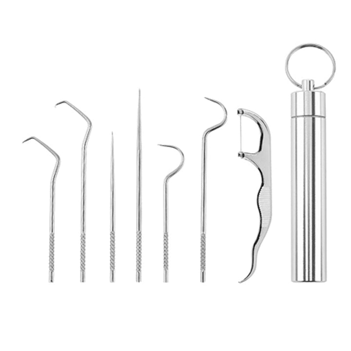 Lisslune | Toothpick Set made of Stainless Steel (7 pieces)