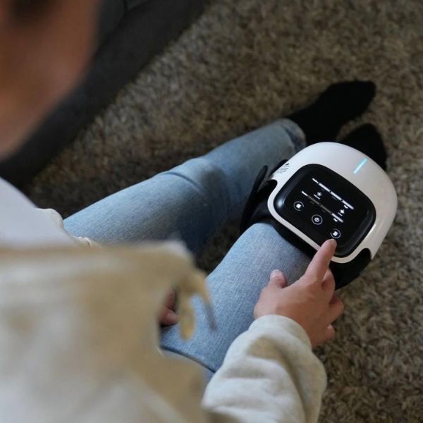 Lisslune | Knee Massager with Red Light Therapy for Pain Relief and Muscle Recovery