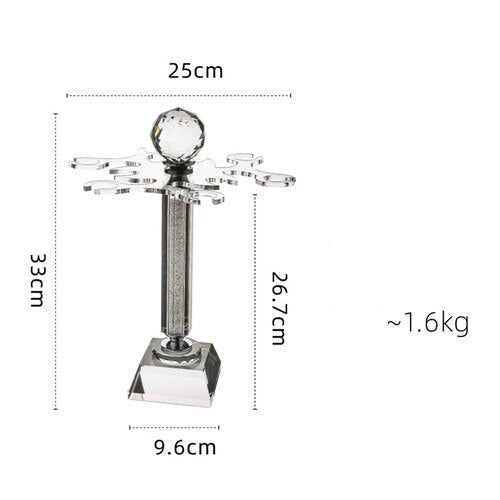 Lisslune | Rotatable Crystal Wine Glass Holder