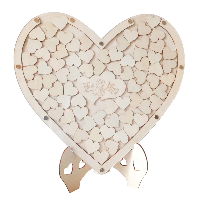 Lisslune | Wood Heart Ornament