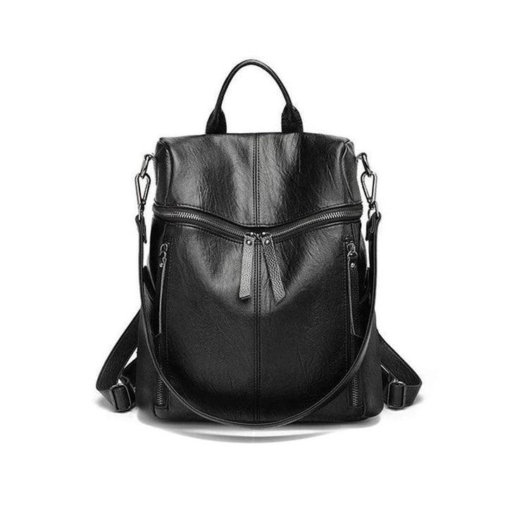 Lisslune | Rucksack with large capacity - Full leather