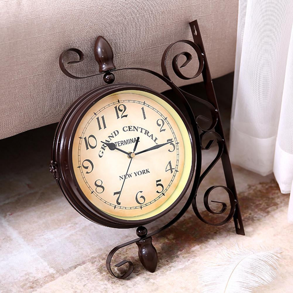 Lisslune | Retro Wall Clock – Classic New York Station Design