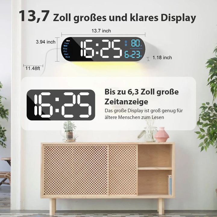 Lisslune | Saker Multifunctional Watch with LED Display