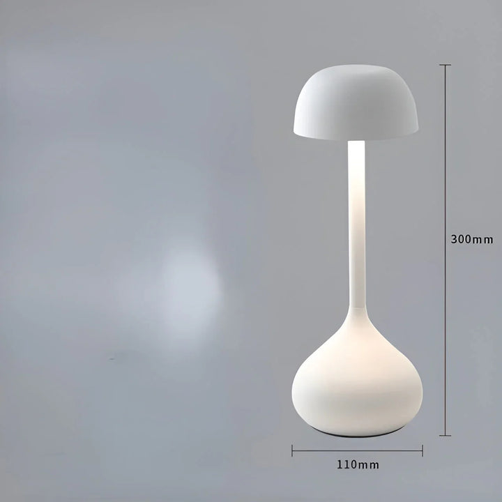 Lisslune | Cordless Dimmable Mushroom Table Lamp