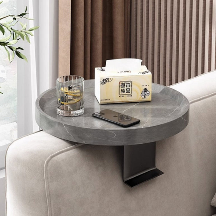 Lisslune | Sofa Armrest Walnut Tray
