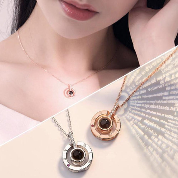 Lisslune | Bequee 100s "I LOVE YOU" Necklace