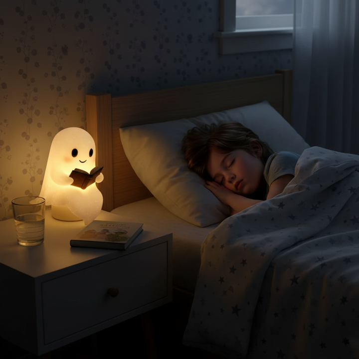 Lisslune | NightSpirit Lamp – Handmade Decorative Night Light with Warm Light
