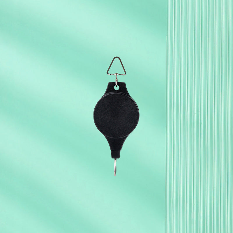 Lisslune | Retractable Hook, Plant Pulley for Garden Pots and Bird Feeders