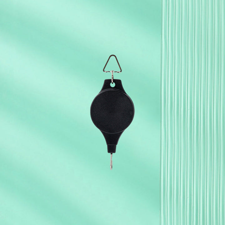 Lisslune | Retractable Hook, Plant Pulley for Garden Pots and Bird Feeders
