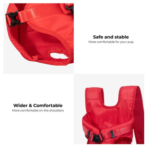 Lisslune | Comfortable Pet Carrier Cockpit – Waterproof & Breathable – For Dog or Cat